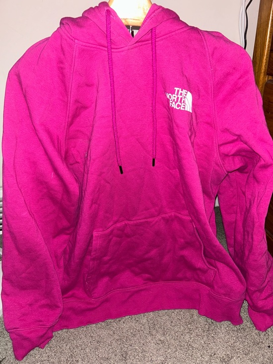 The North Face Tops - The North Face Hot Pink Hooded Pullover